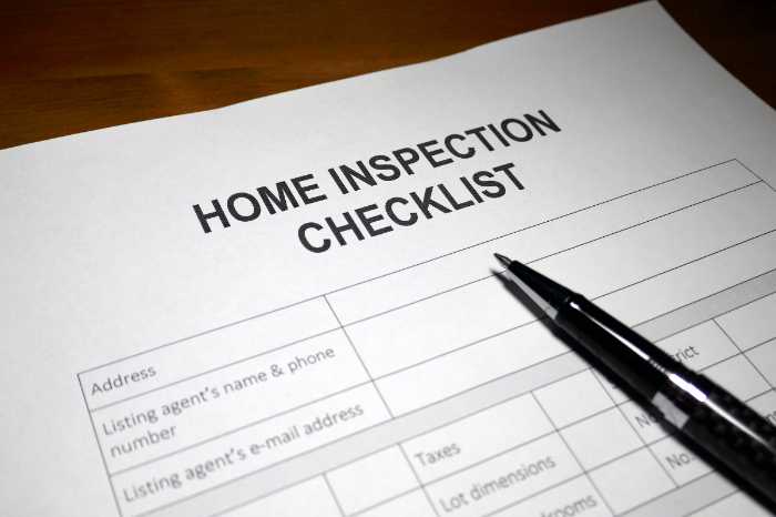 home inspection checklist